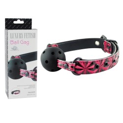 diamond patterned ball gag