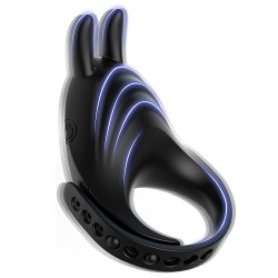 adjustable silicone vibration cock ring