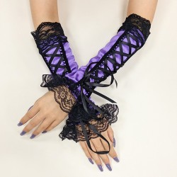 new arrival bandaged lace oversleeves