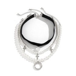 multi layer pearl necklace