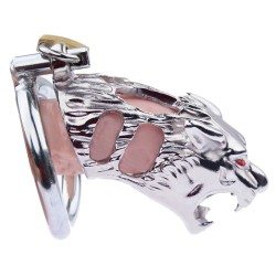 tiger chastity cock cage