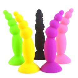 suction silicone anal beads 2