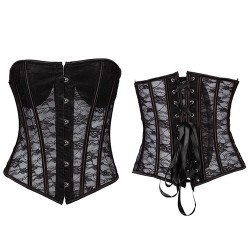 extreme sexy summer breathable lace waist cincher bustiers