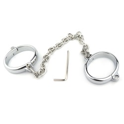 allen screw chain metal cuffs