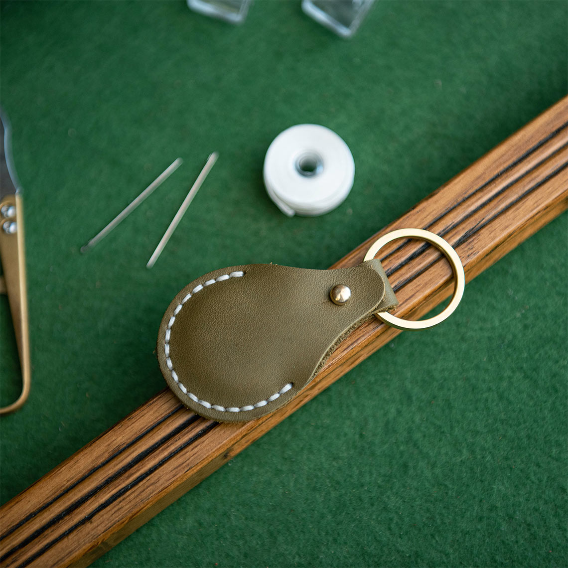 G8activist® Leather AirTag Keychain DIY Kit - Image 16