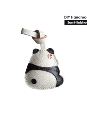 G8activist® Sheep Leather Cute Angry Panda Charm DIY Kit