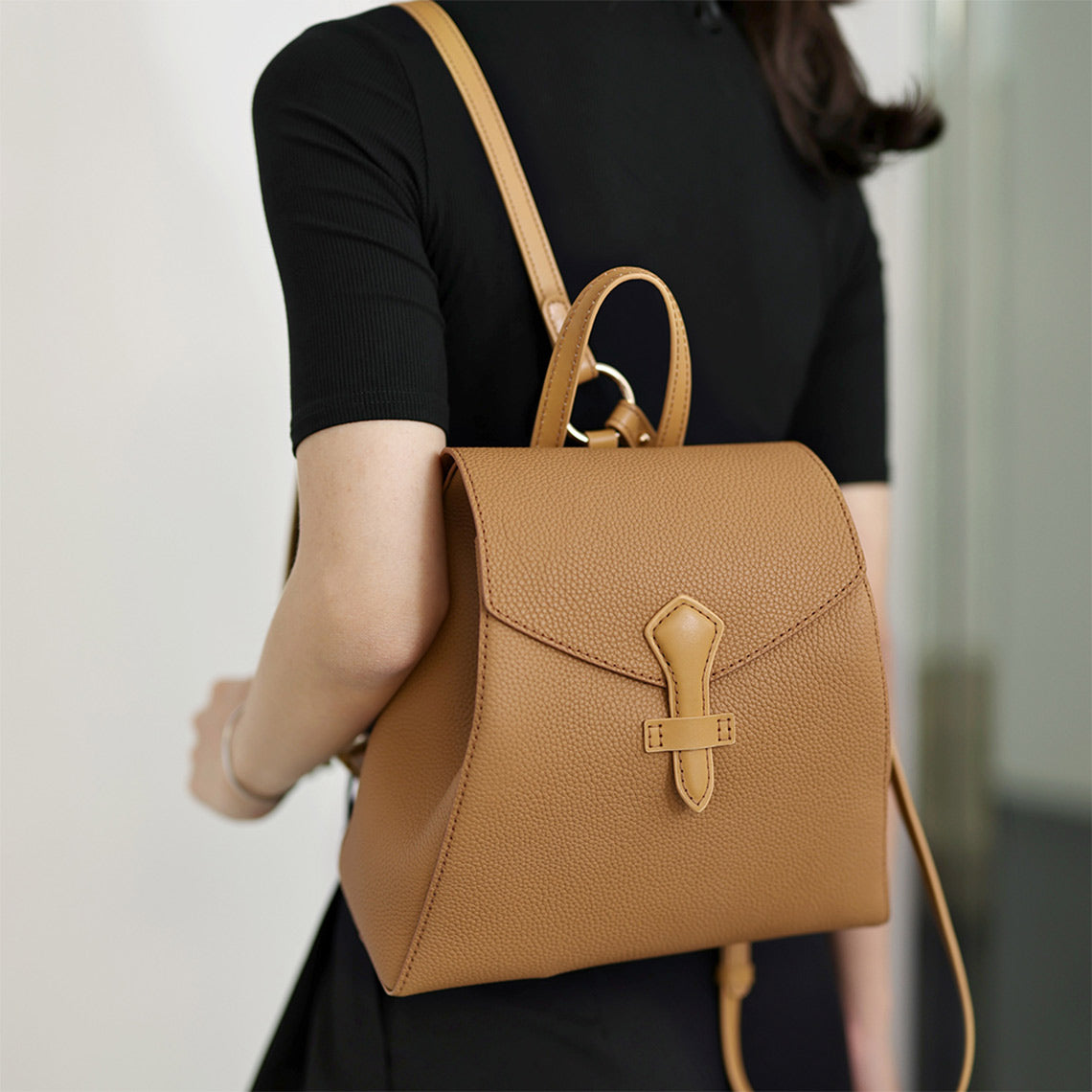 G8activist® Top Grain Leather Women Tote Backpack DIY Kit - Image 4