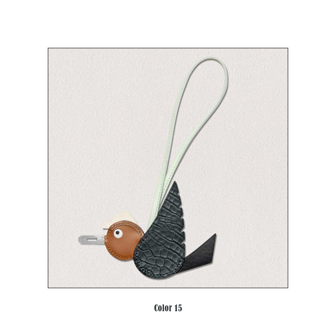 G8activist® Full Grain Leather Birdy Bag Charm DIY Kits - Image 17