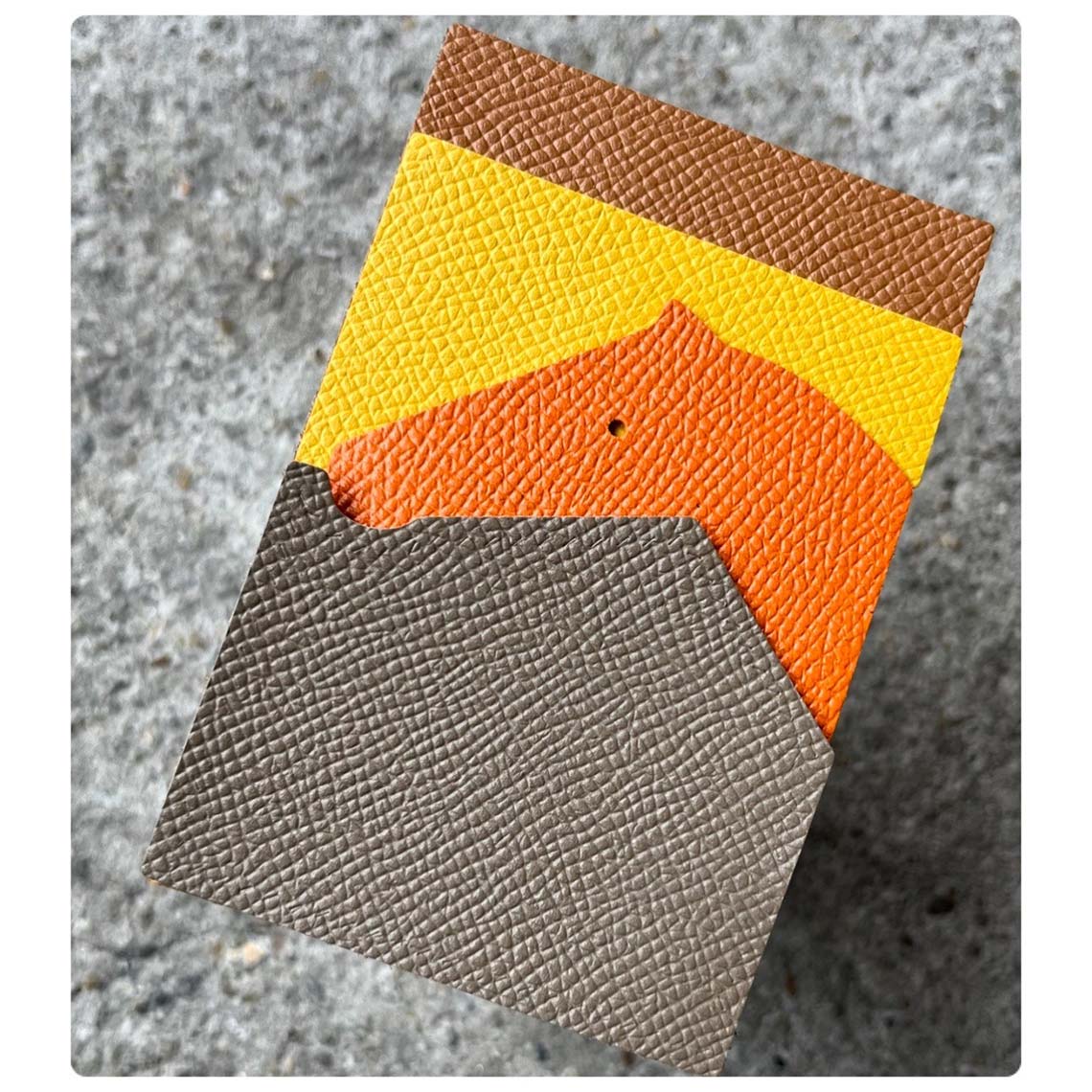 G8activist® Full Grain Leather Horse Slim Card Holder DIY Kits - Image 8