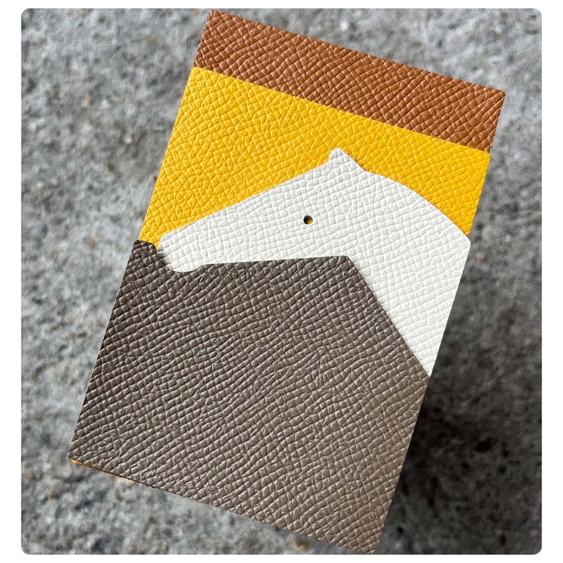 G8activist® Full Grain Leather Horse Slim Card Holder DIY Kits - Image 9