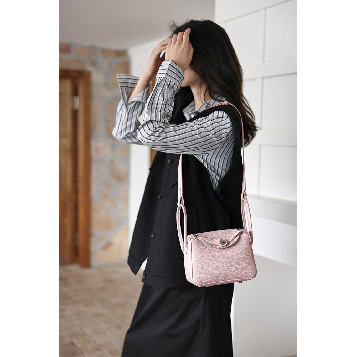 Top Grain Leather Fashion Lindi Handbag DIY Kit | Price Drop at Checkout - Image 8