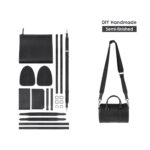 Diggsw® Leather Black Boston Bag DIY Kits