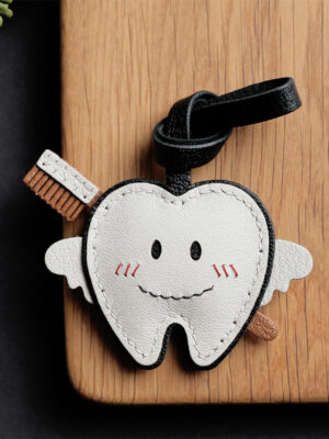 G8activist® Leather Little Teeth Bag Charm DIY Kits