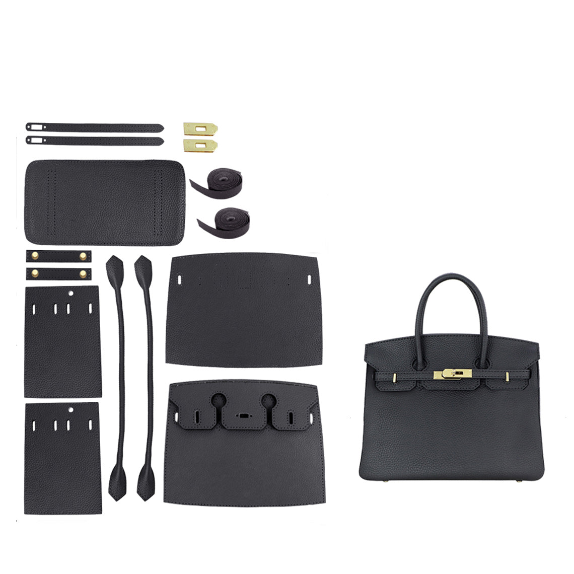 G8activist® Top Grain Leather New Platinum Bag DIY Kit - Image 13