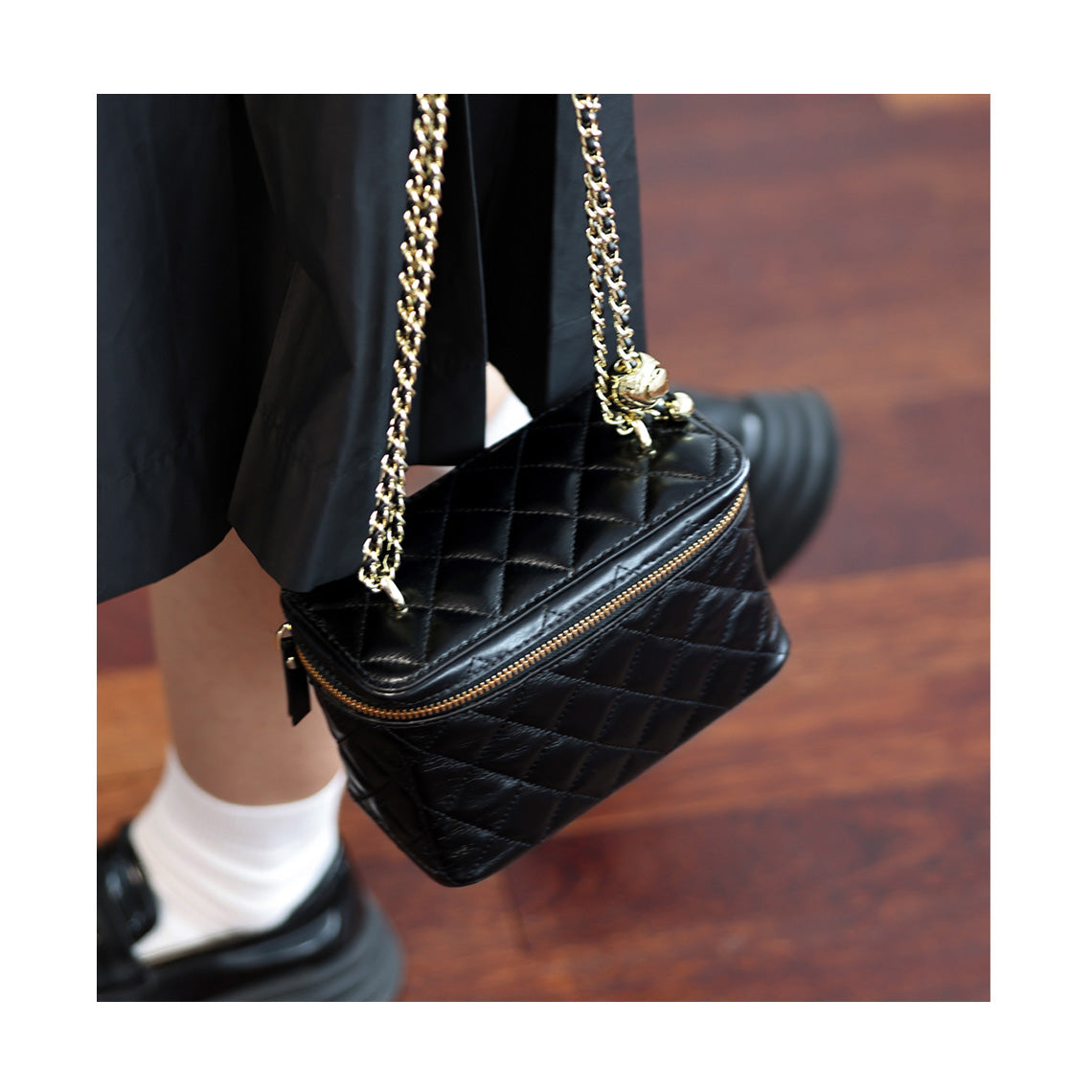 G8activist® Top Grain Leather Quilted Box Bag DIY Kits - Image 6