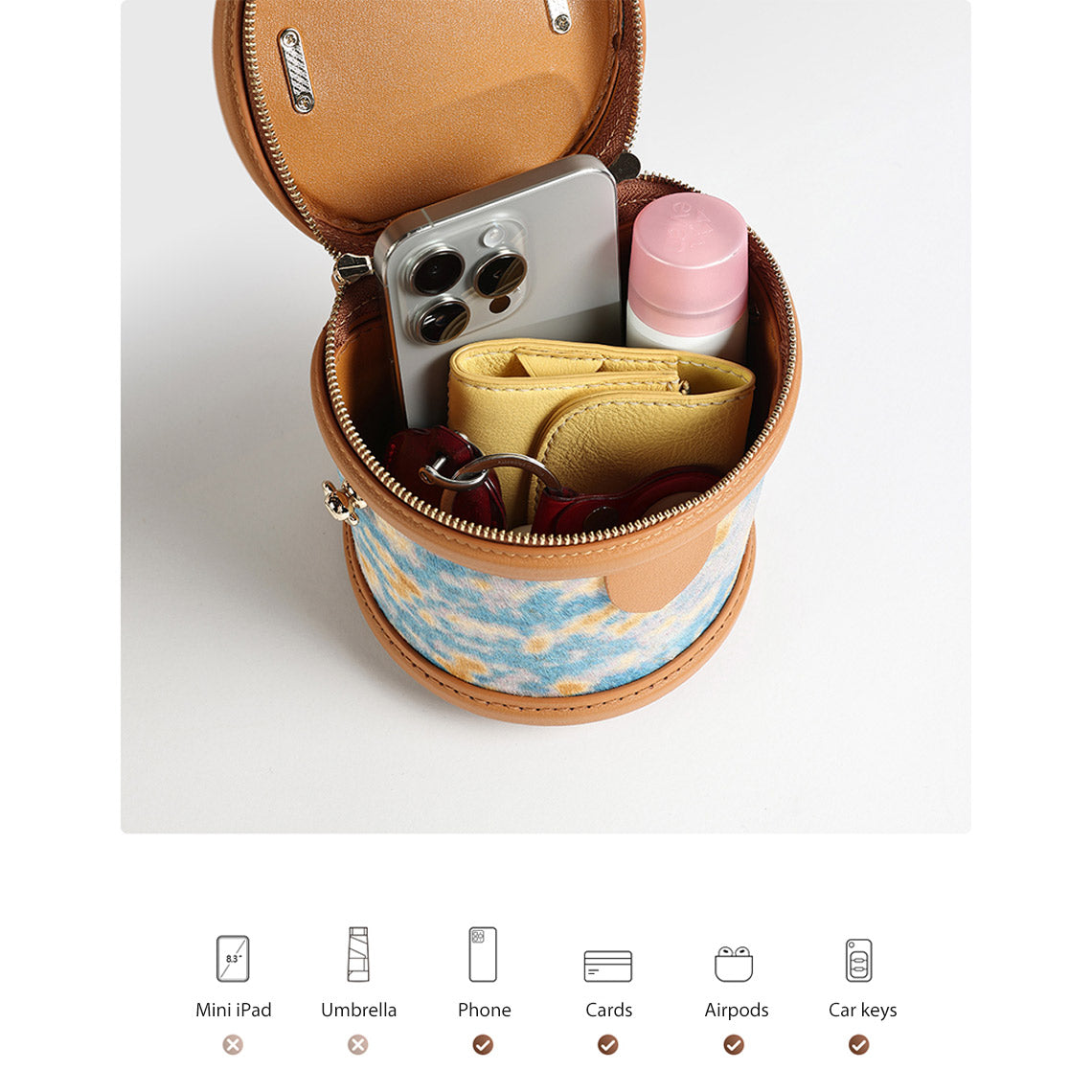 G8activist® Leather Patterns Bucket Bag DIY Kit - Image 6