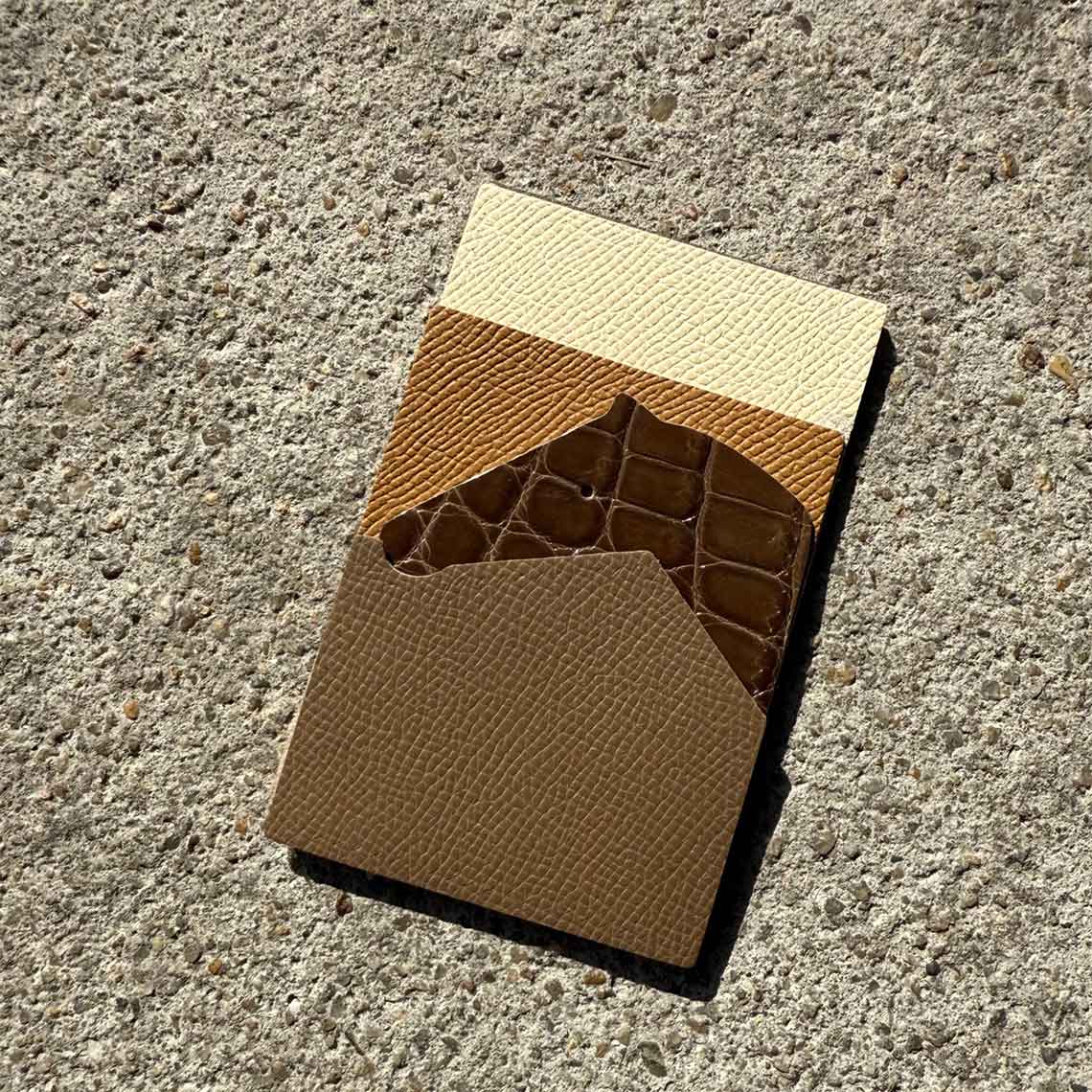 G8activist® Full Grain Leather Horse Slim Card Holder DIY Kits - Image 17