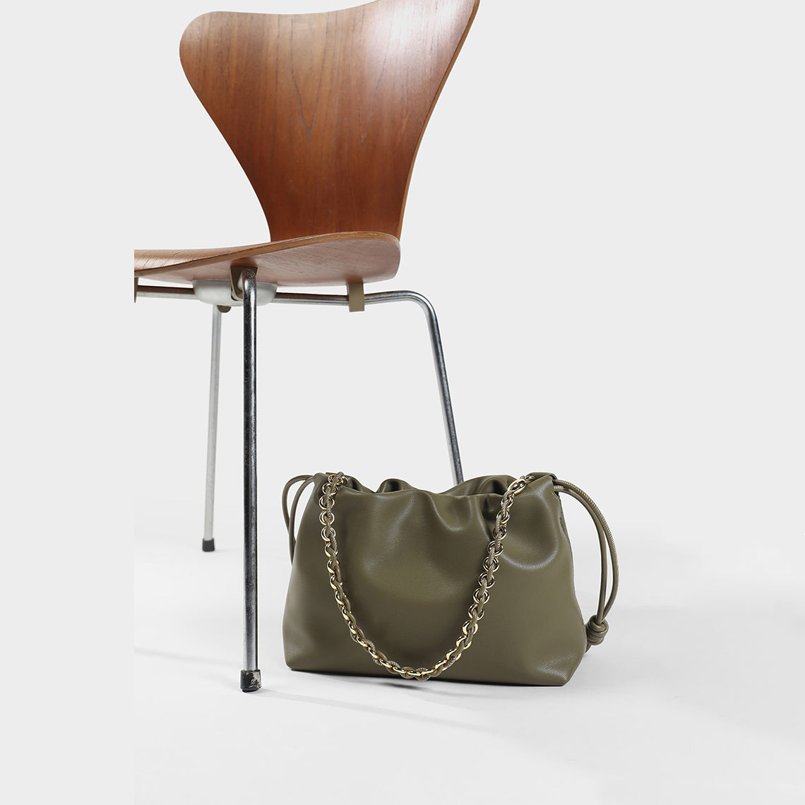 G8activist® Leather Drawstring Chain Clutch DIY Kit - Image 13