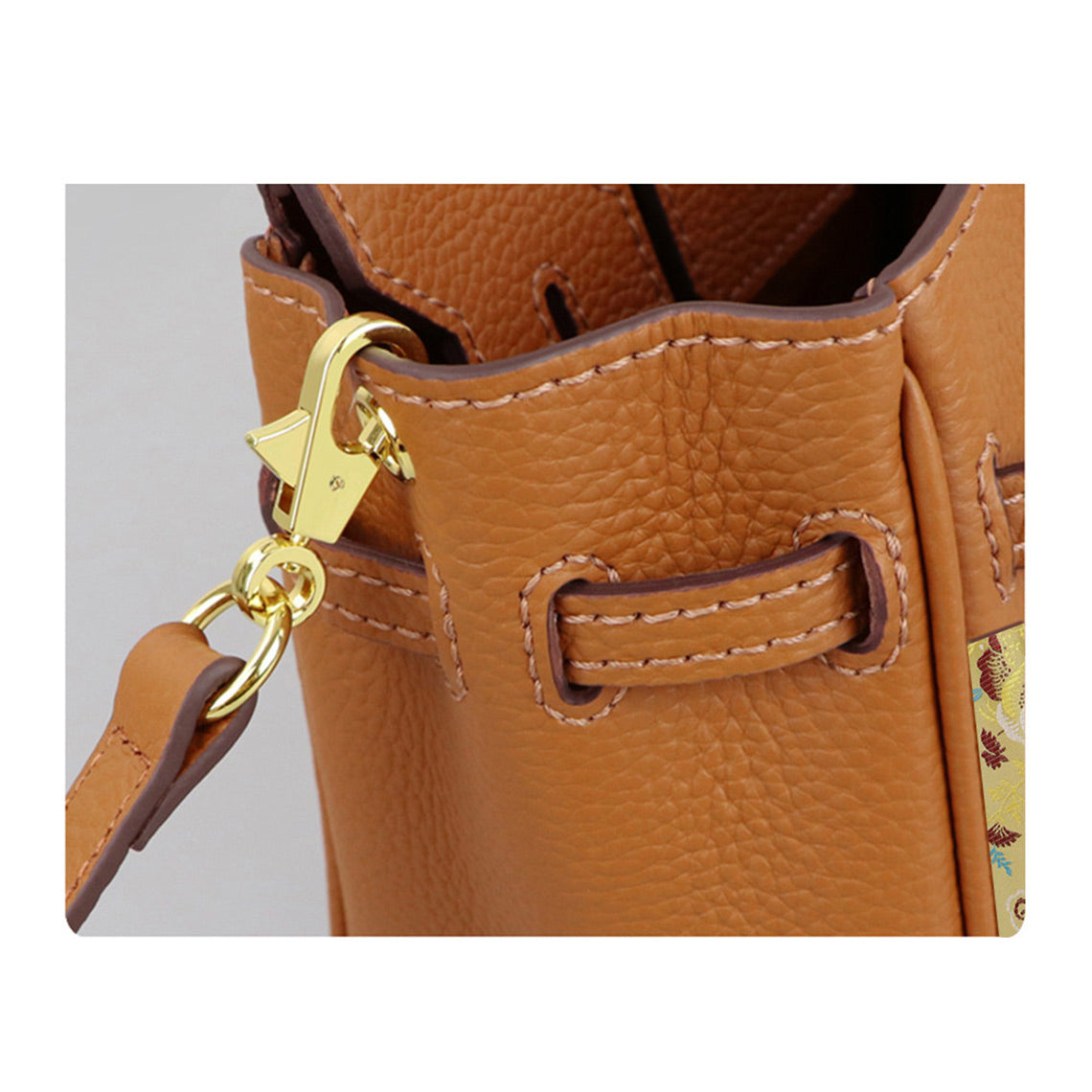 G8activist® Top Grain Leather Dustbag Recycle Platinum Bag DIY Kit - Image 10