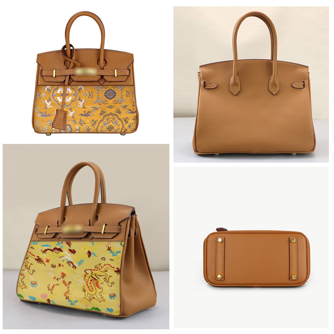 G8activist® Top Grain Leather Dustbag Recycle Platinum Bag DIY Kit - Image 3