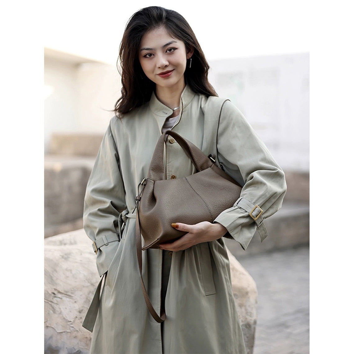 G8activist® Top Grain Leather Cloud Bag DIY Kits - Image 4