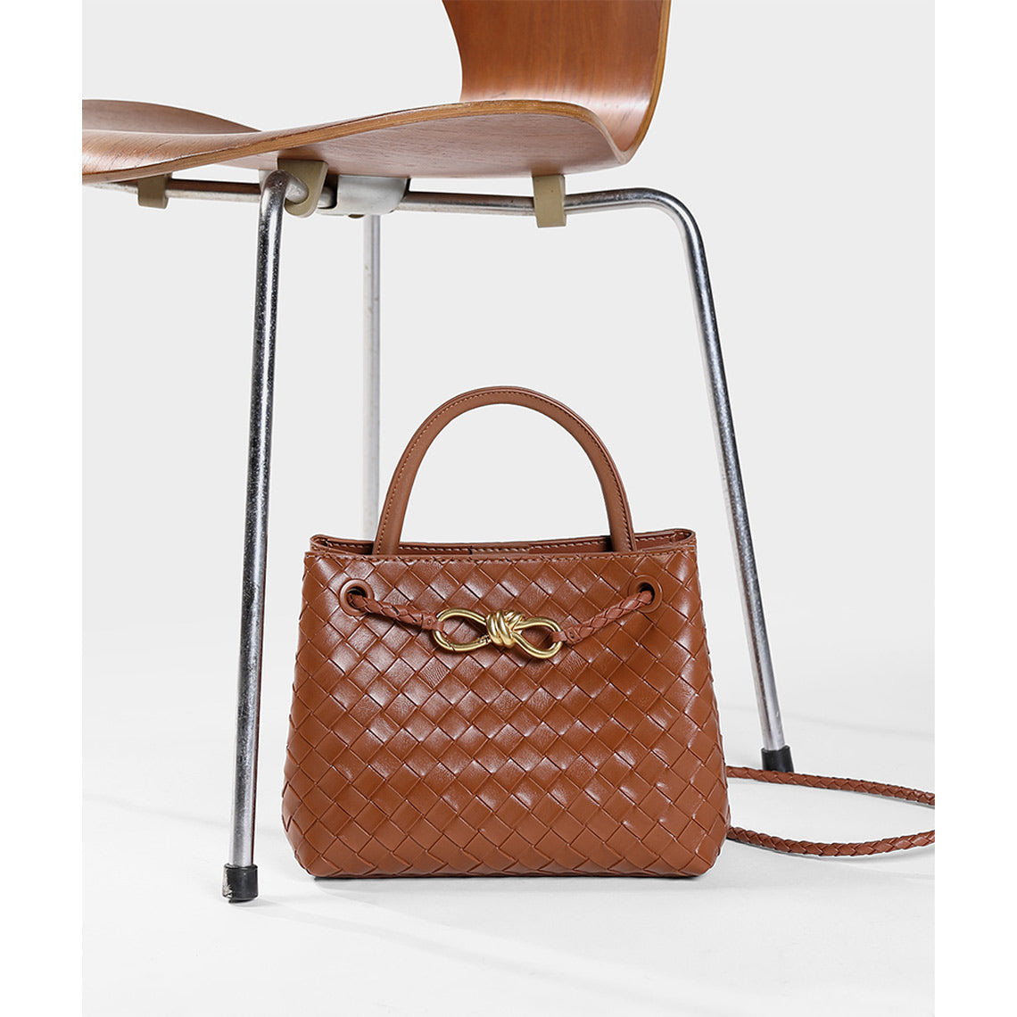 G8activist® Leather Small Intrecciato Tote DIY Kits - Image 7