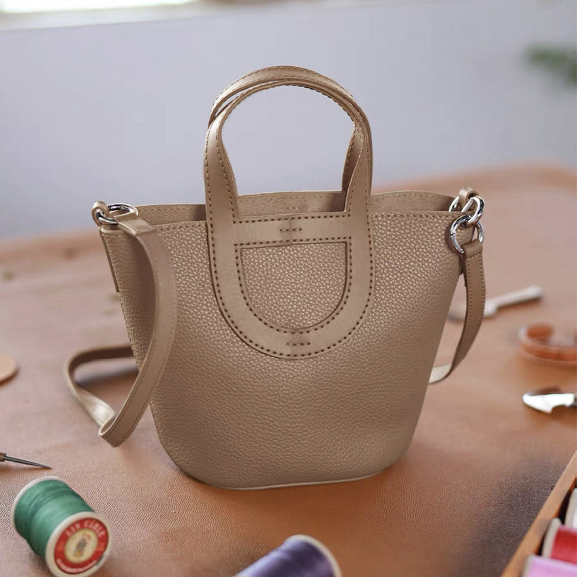 G8activist® Top Grain Leather Inspired Loop Bag DIY Kits - Image 8