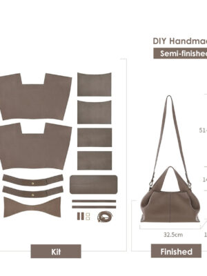 G8activist® Top Grain Leather Cloud Bag DIY Kits