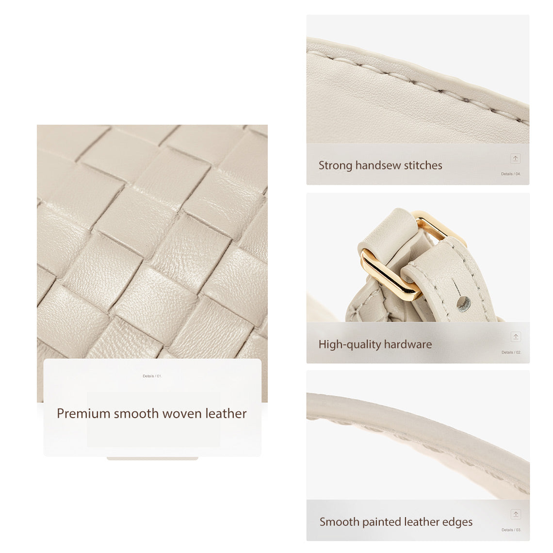 G8activist® Leather Woven Hobo Bag DIY Kits - Image 6