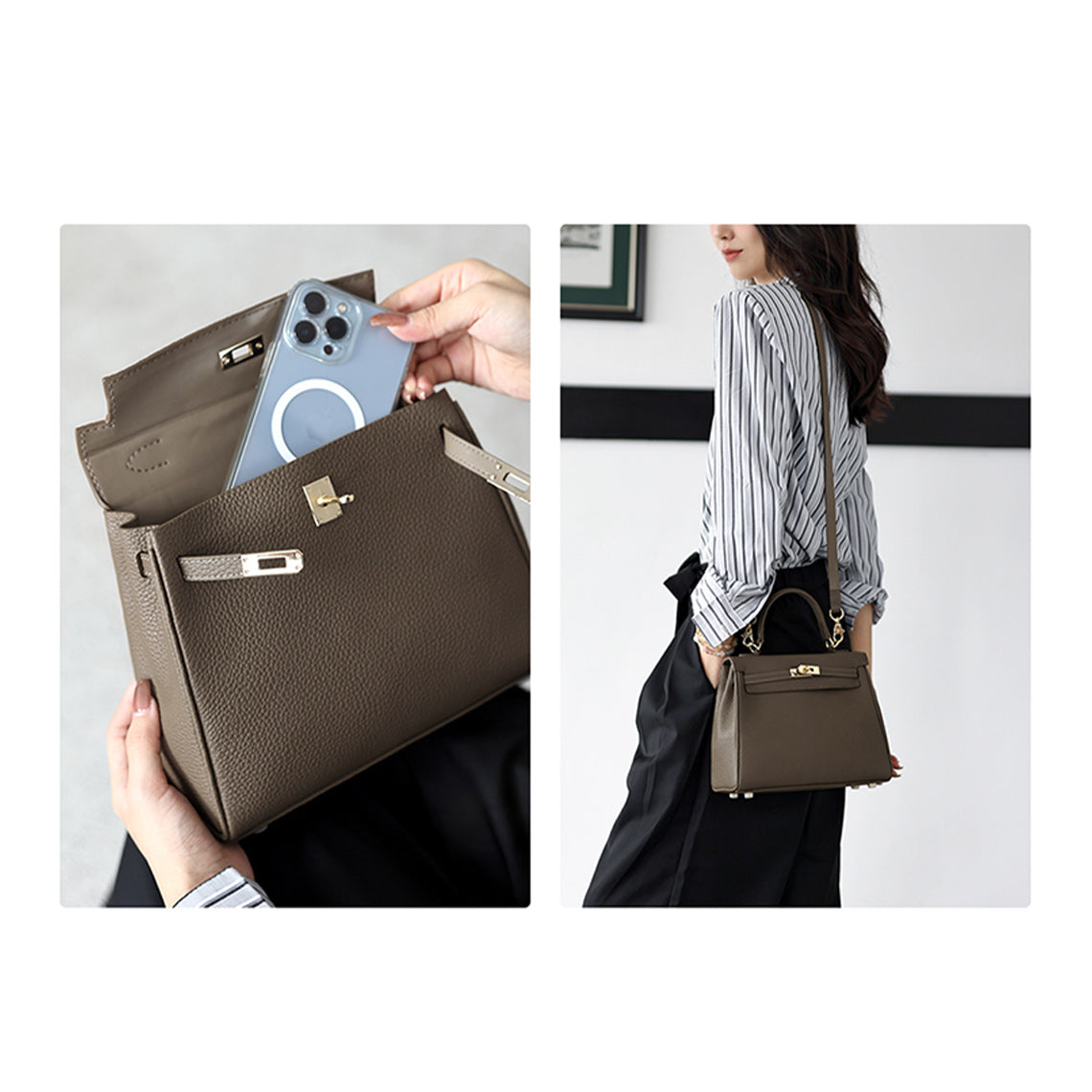 G8activist® Top Grain Leather New Kelli Bag DIY Kit - Image 8