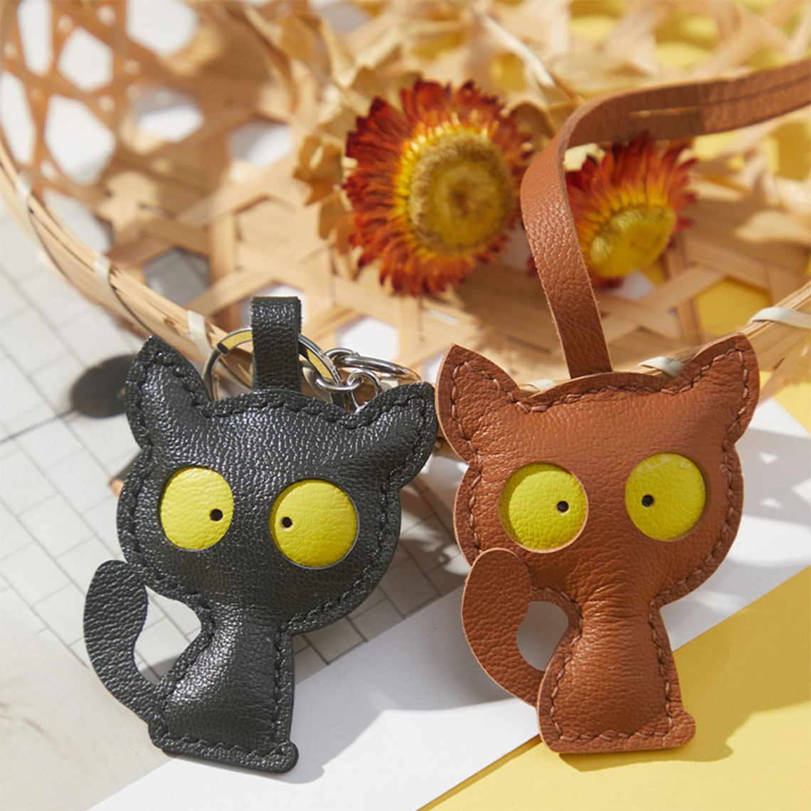 G8activist® Leather Kitty Keychain DIY Kits - Image 6