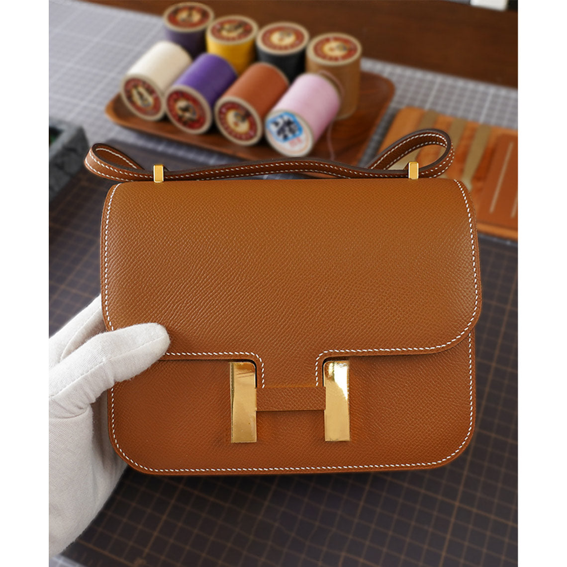 G8activist® Full Grain Leather Inspired Kanstance Bag - Advanced DIY Kits - Image 2