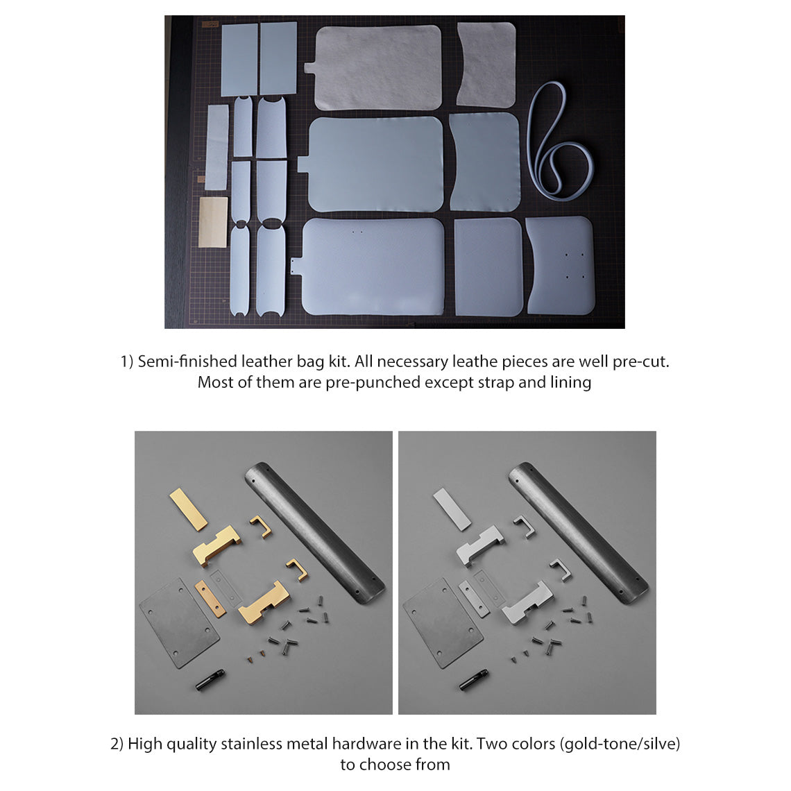 G8activist® Full Grain Leather Inspired Kanstance Bag - Advanced DIY Kits - Image 4