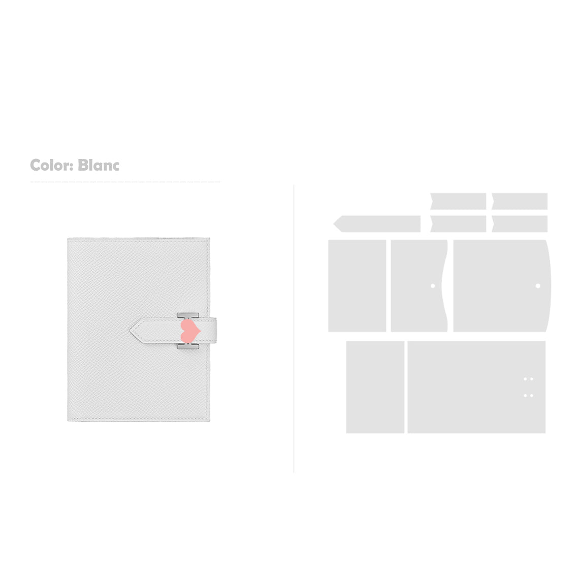 G8activist® Full Grain Leather Bearn Coin Wallet DIY Kits - Image 26