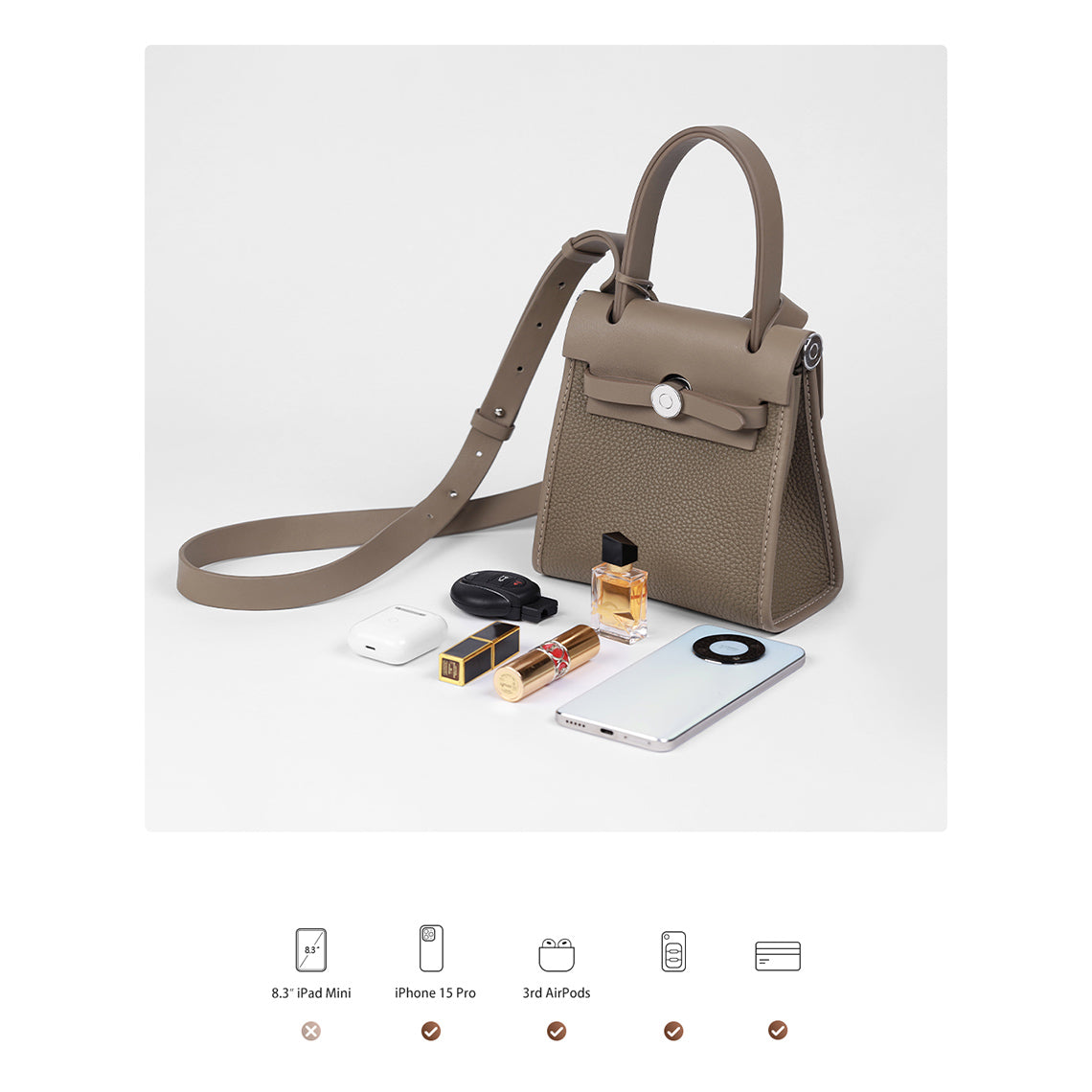 G8activist® Top Grain Leather Inspired Mini Herbag DIY Kits - Image 5