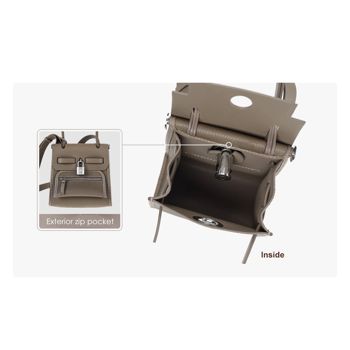 G8activist® Top Grain Leather Inspired Mini Herbag DIY Kits - Image 6