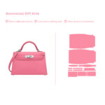 G8activist® Full Grain Leather Mini Kylie Handbag - Advanced DIY Kit