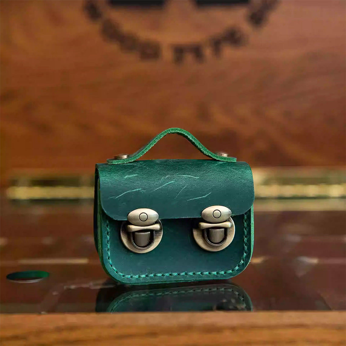 G8activist® Full Grain Leather Mini Satchel DIY Kit - Image 9