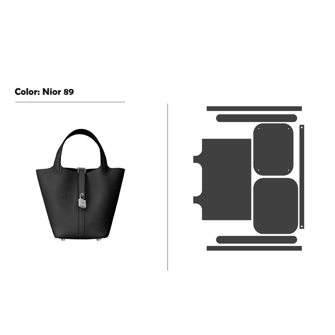 G8activist® Full Grain Leather New Lock Tote Bag - Advanced Kits - Image 13