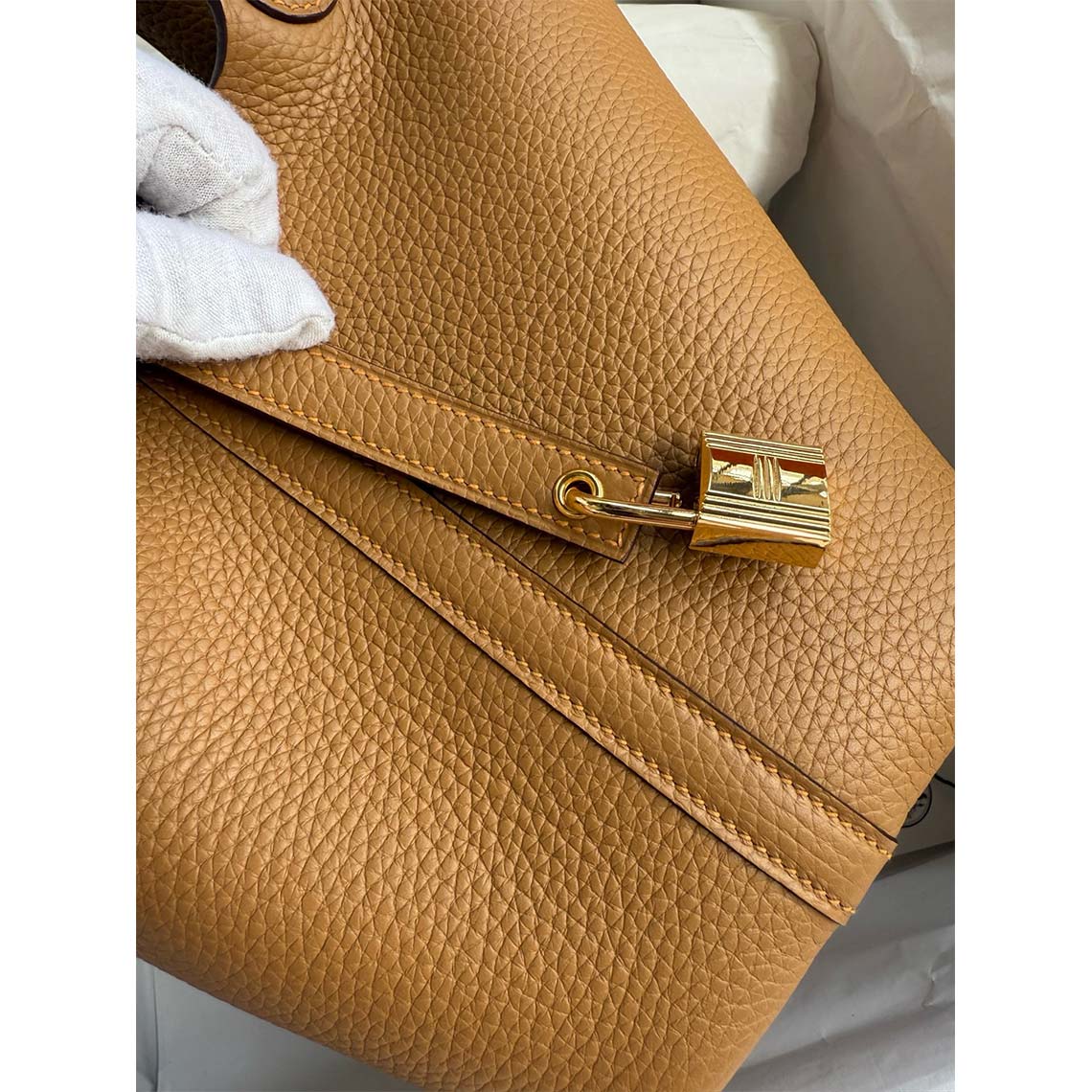 G8activist® Full Grain Leather New Lock Tote Bag - Advanced Kits - Image 34