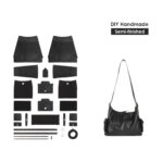 Diggsw® Top Grain Leather Inspired Cargo Tote Bag DIY Kit