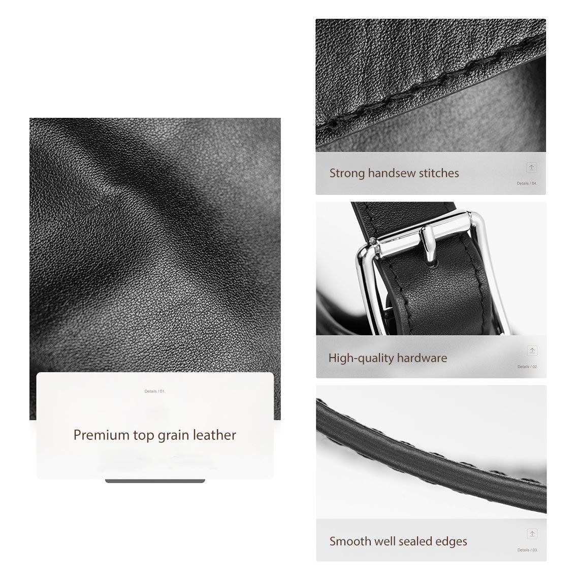 G8activist® Top Grain Leather Inspired Cargo Tote Bag DIY Kit - Image 8