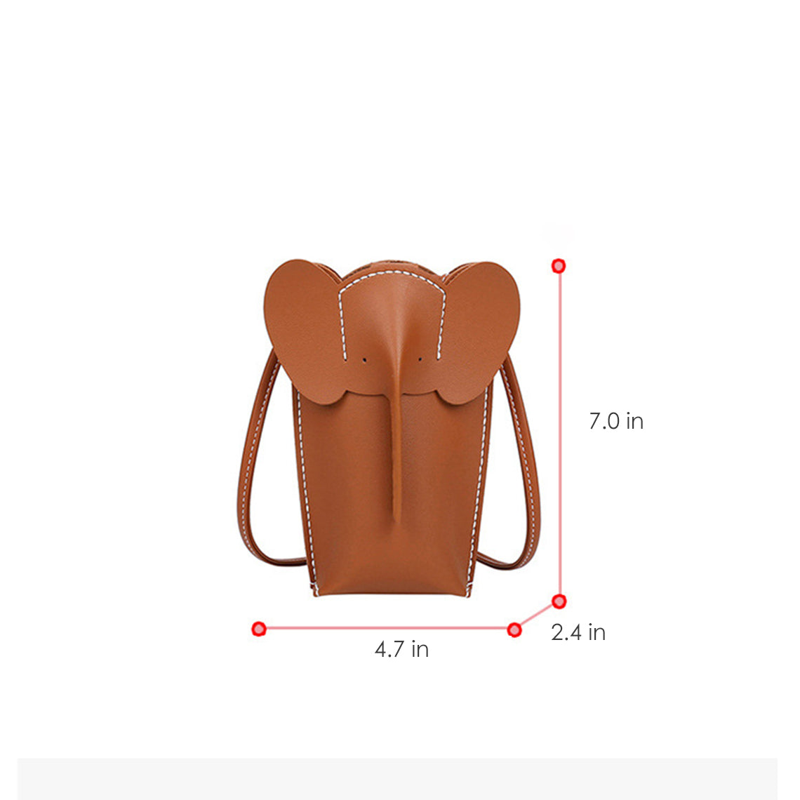 G8activist® Vegan Leather Elephant Bag DIY Kit - Image 4