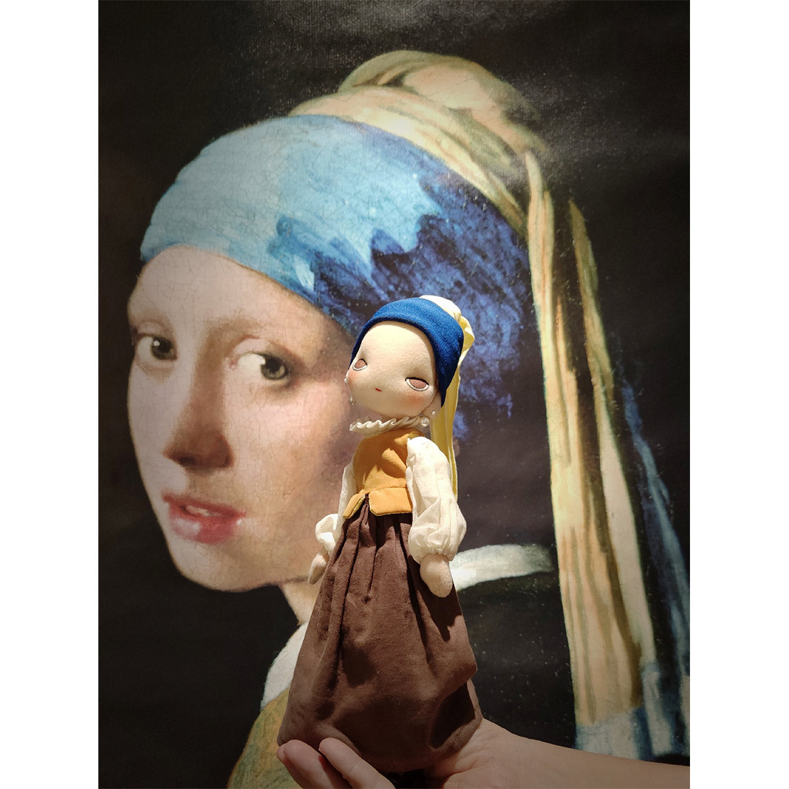 G8activist® Girl with a Pearl Earring Art Doll DIY Kits - Image 3