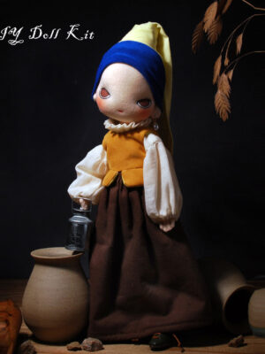 Diggsw® Girl with a Pearl Earring Art Doll DIY Kits