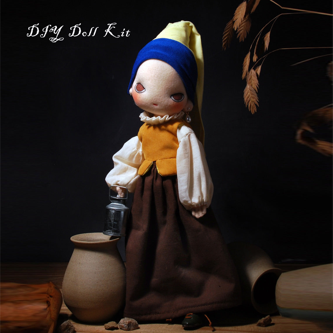 G8activist® Girl with a Pearl Earring Art Doll DIY Kits