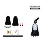 G8activist® Sheep Leather No Face Keychain DIY Kits