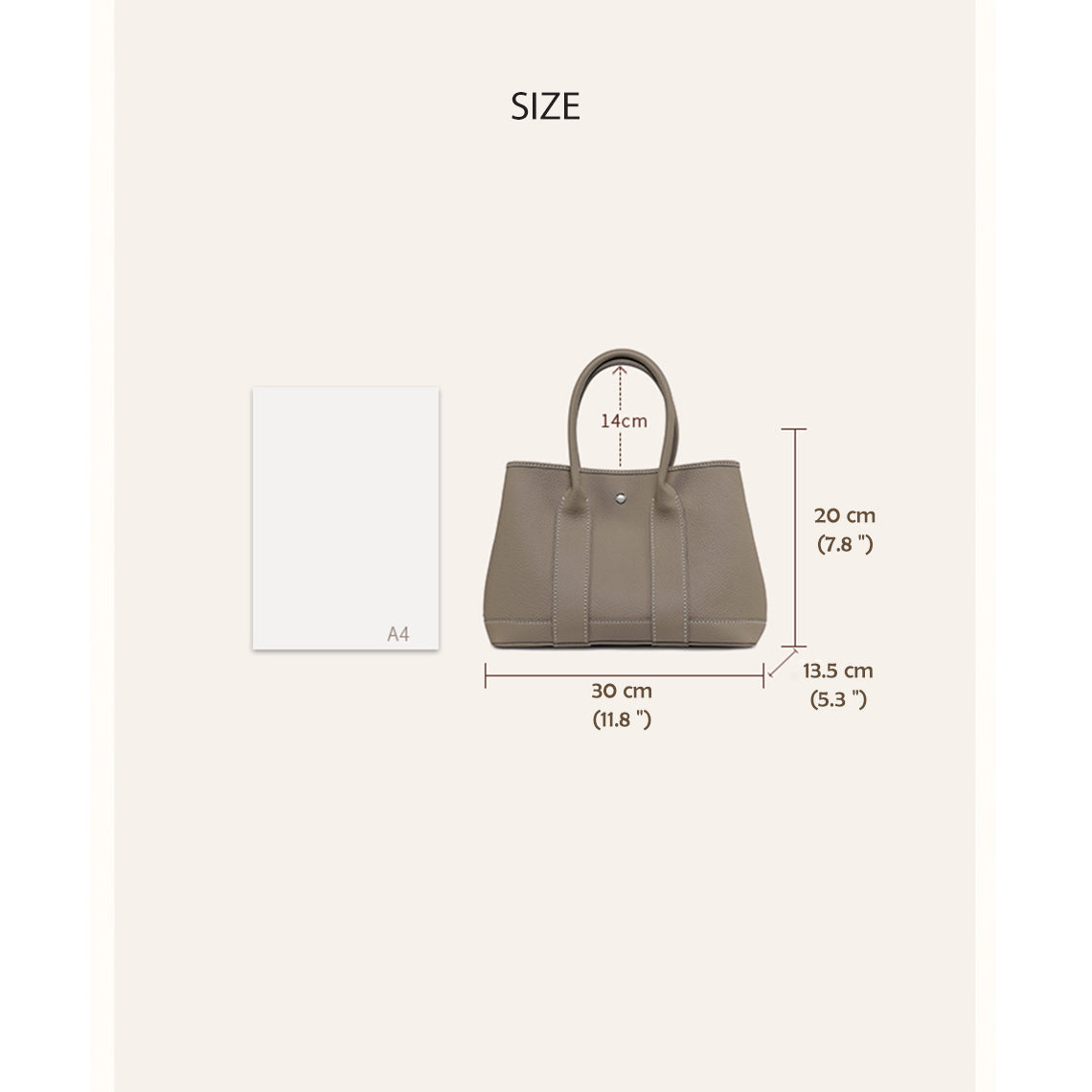 G8activist® Top Grain Leather Garden Handbag DIY Kit - Image 4