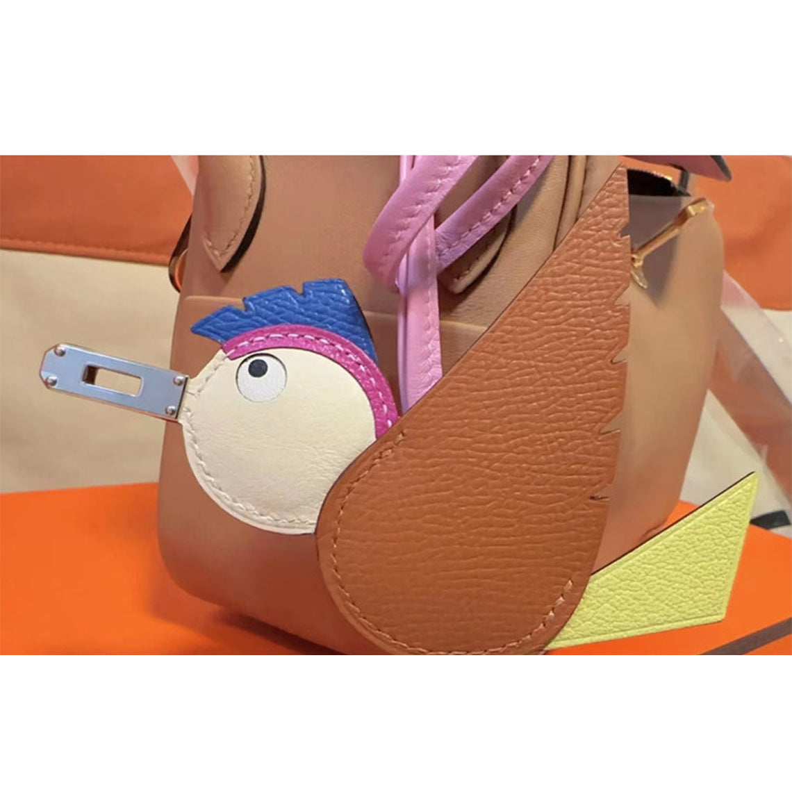 G8activist® Full Grain Leather Birdy Bag Charm DIY Kits - Image 4