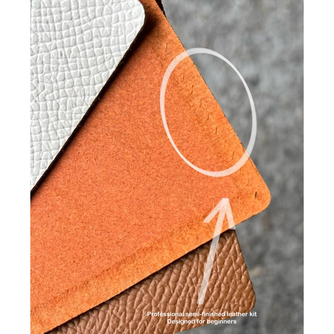 G8activist® Leather Horses Card Holder DIY Kit - Image 5